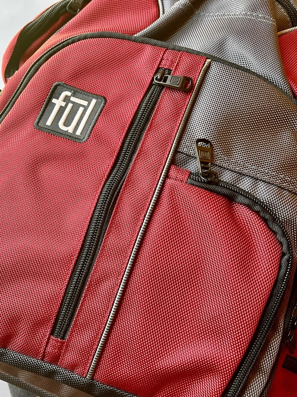 Ful Tennman Laptop Backpack Ballistic Nylon Multi-Pocket Tech Bag